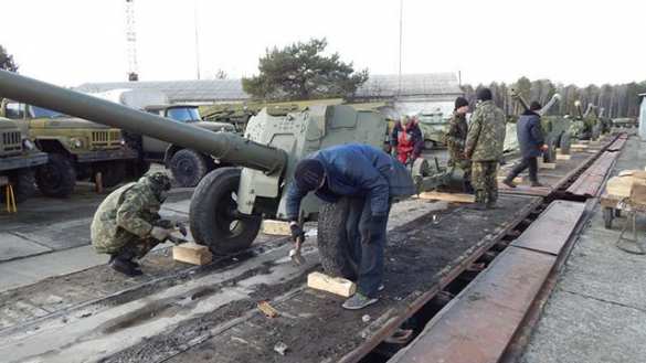 Минобороны Украины готовит артиллерию к карательной операции в Новороссии | Русская весна