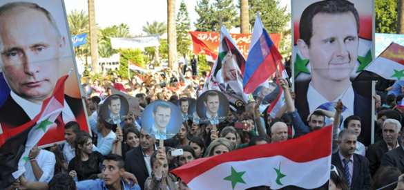 Путин невероятно популярен в столице Сирии  | Русская весна