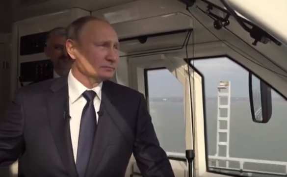 Владимир Путин открыл железнодорожную часть Крымского моста (+ВИДЕО) | Русская весна