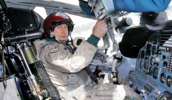 Путин поднялся в небо на стратегическом бомбардировщике Ту-160М (ФОТО, ВИДЕО) | Русская весна