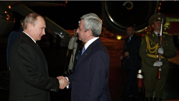 Путин прибыл в Ереван почтить память жертв геноцида армян | Русская весна