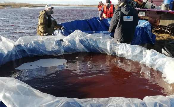 Ещё один провал «Норникеля»: на Таймыре разлив топлива | Русская весна