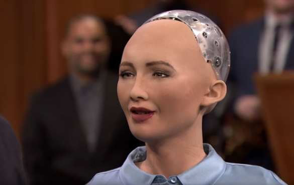 Робот София призналась, что хочет захватить мир (ВИДЕО) | Русская весна