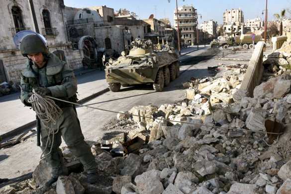 Операцию в Цитадели Алеппо проводят обученные русскими сирийские военные (ФОТО, ВИДЕО) | Русская весна