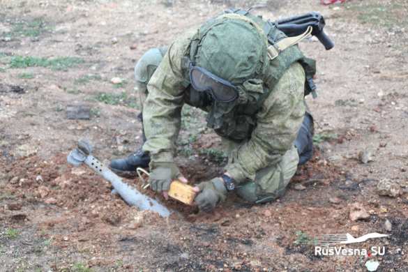 Борцы со смертью и «подарки шайтана»: Русские сапёры в Алеппо — фоторепортаж «Русской Весны» | Русская весна