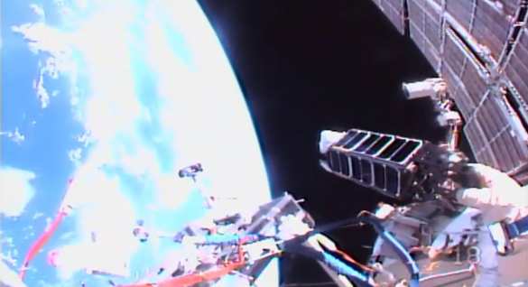 С МКС запущен первый российский профессиональный наноспутник (ФОТО, ВИДЕО) | Русская весна