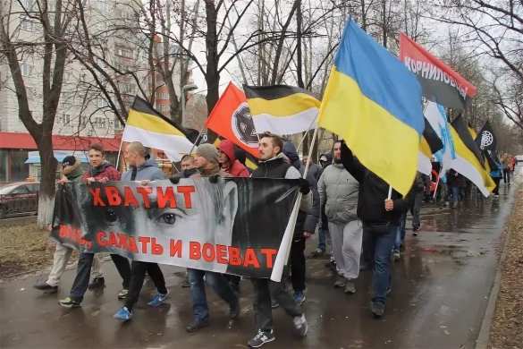 «Русский марш» под украинскими знамёнами? | Русская весна