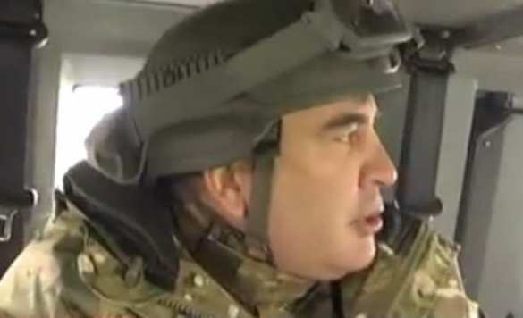 Саакашвили снова опозорился: поехал вдохновлять грузинских боевиков, но испугался обстрела | Русская весна
