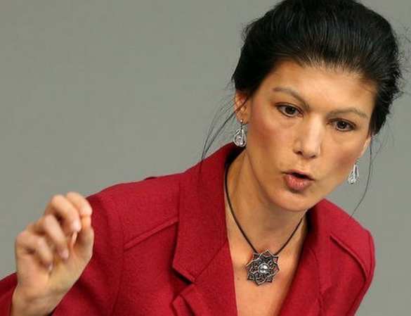 В лидера Левой партии Германии бросили тортом (ВИДЕО) | Русская весна