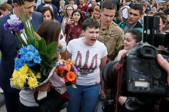 Чем отличилась Савченко в первый день на Украине (ФОТО, ВИДЕО) | Русская весна