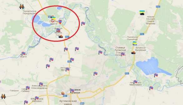 Украинская армия концентрирует силы для удара в районе Счастья и Горловки | Русская весна