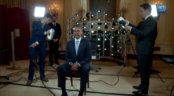 Обама прошел обработку российским сканером (видео) | Русская весна