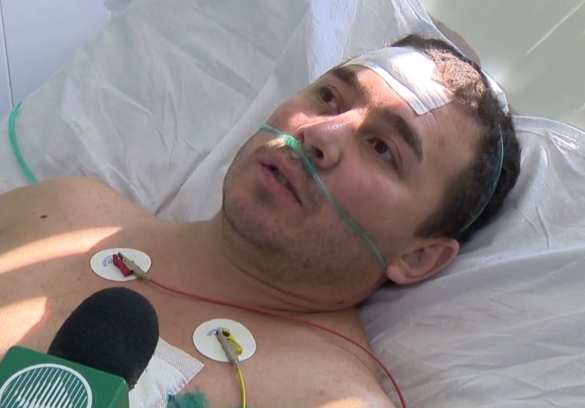 «Глыба воды обрушилась на меня, пришлось глотать грязную солёную воду», — шахтёр, спасенный на руднике «Мир» (ВИДЕО) | Русская весна