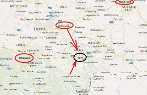 Крупная колонна украинской бронетехники ворвалась в Шахтерск Крупная колонна украинской бронетехники ворвалась в Шахтерск (видео) | Русская весна