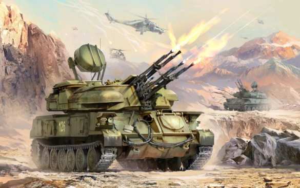 Уникальные кадры: боевики передают Армии Сирии зенитные установки «Шилка» (ВИДЕО) | Русская весна