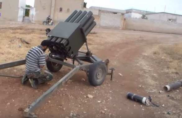 Террористы из Джабхат ан-Нусра ведут огонь по укреплениям правительственных войск (ВИДЕО, перевод) | Русская весна