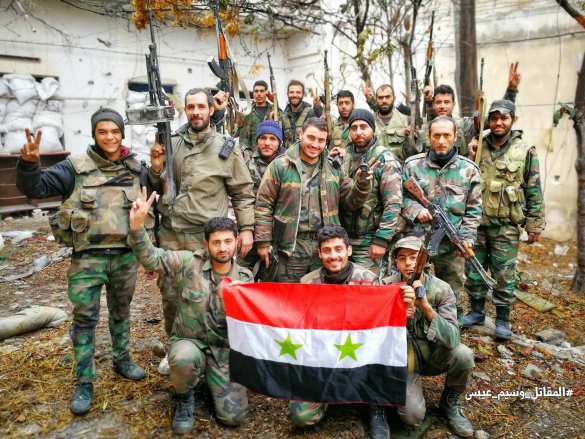 «Тигры» и другие сирийские штурмовые отряды прибывают под Дамаск для мощного наступления | Русская весна