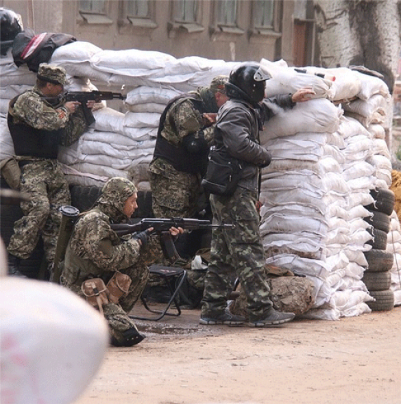 Северодонецк: охрана на блокпостах усилена (видео включение) | Русская весна
