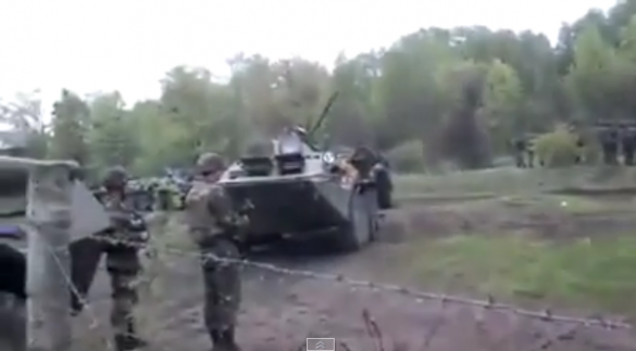 Видео запись подготовки нацгвардии к штурму Славянска | Русская весна