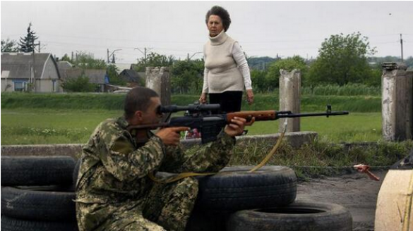 Армия ДНР атакует боевиков нацгвардии в Славянске (трансляция) | Русская весна