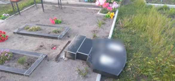 Пугающая Украина: дети устроили погром на кладбище в Харьковской области (ФОТО) | Русская весна