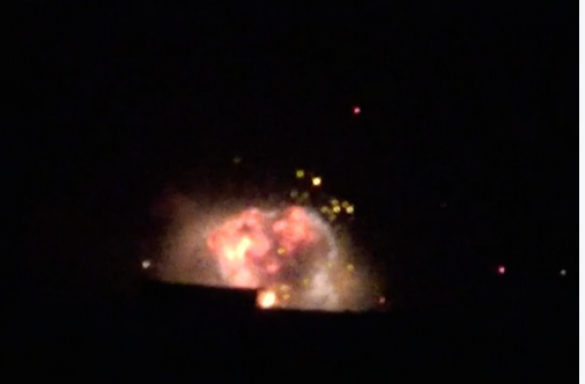 Террористы в шоке — российская авиация несколько часов назад накрыла склад боеприпасов (ВИДЕО) | Русская весна