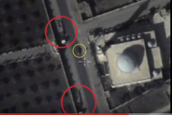 ВАЖНО: террористы ИГИЛ прячут боевую технику у мечетей в Сирии (ВИДЕО с БПЛА РФ) | Русская весна