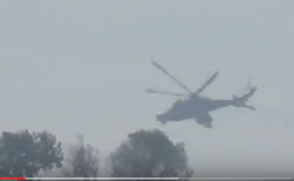 Российские вертолеты атакуют террористов под Хамой (ВИДЕО, перевод) | Русская весна