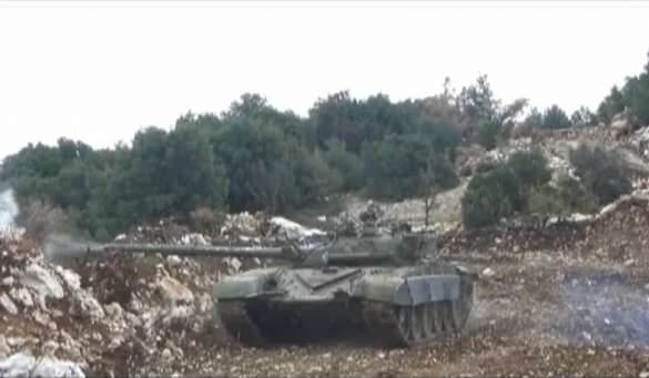 Бои в горах на севере Латакии — уникальное видео от Сирийской Армии (18+) | Русская весна