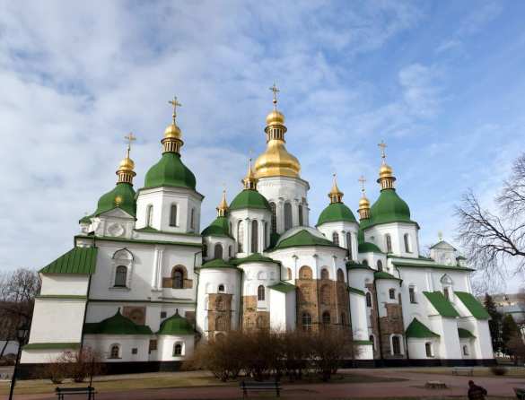 Страшный знак: крест упал с главного собора Киева (ФОТО) | Русская весна