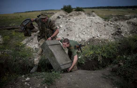 В результате обстрела Горловки украинскими войсками погиб мирный житель | Русская весна