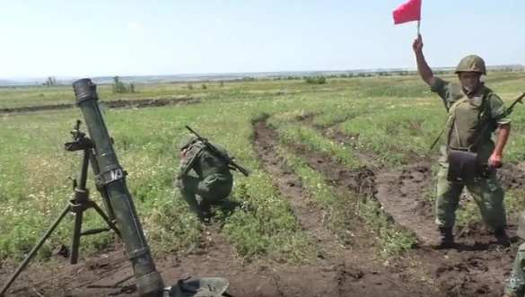 «Выстрел!» — миномётчики Армии ДНР показывают своё мастерство (ВИДЕО) | Русская весна