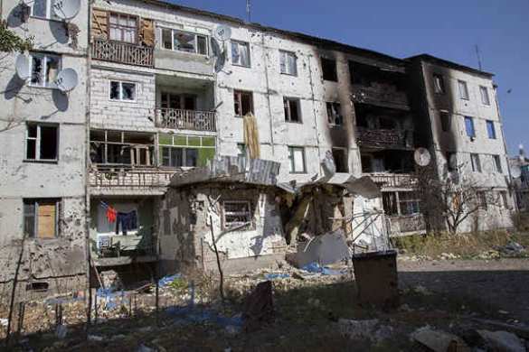 Украинские войска нанесли массированный удар по Киевскому району Донецка | Русская весна