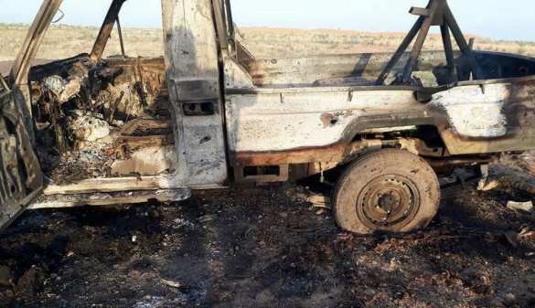 Militants&#039; charred bodies: «Turan» special forces survey destroyed ISIS gang in Hama (VIDEO 18+) | Русская весна