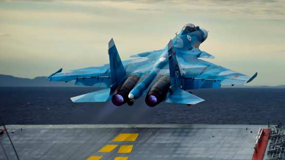 В Кремле прокомментировали аварию Су-33 при посадке на «Адмирала Кузнецова» | Русская весна