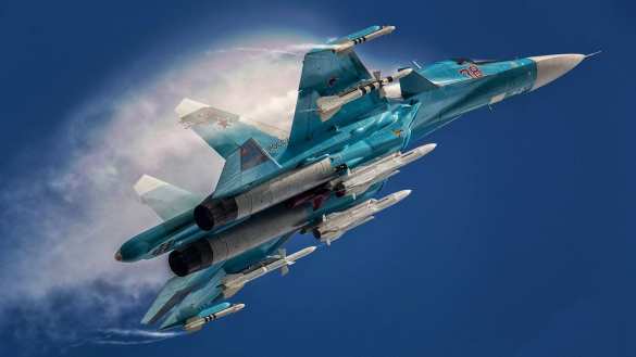 «Ломая горизонт»: лётчик Су-34 о том, как с первых дней на СВО уничтожает врага и противостоит натовским системам ПВО | Русская весна