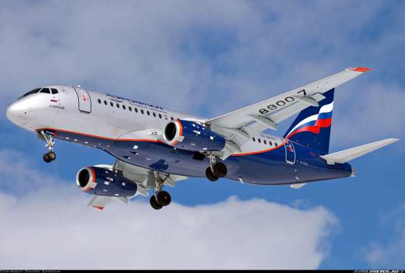 Sukhoi Superjet 100 прибыл в Дубай для участия в авиашоу | Русская весна