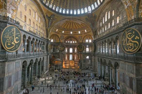 Христианские мозаики Святой Софии будут прятать при помощи спецтехники во время намазов | Русская весна