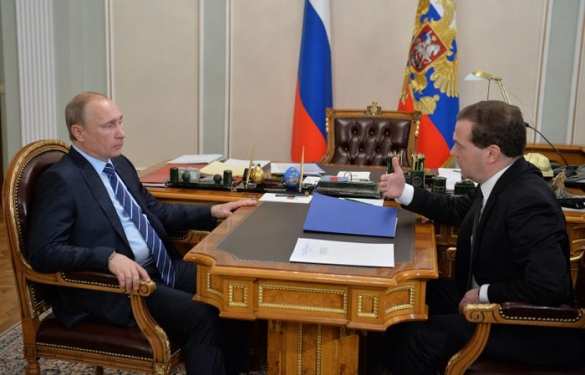 Путин поддержал предложение Медведева создать госкорпорацию на базе Роскосмоса и ОРКК | Русская весна