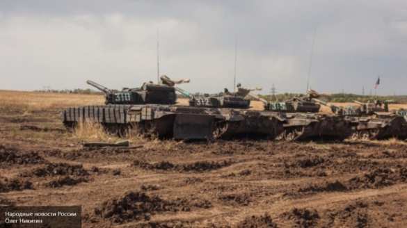 СРОЧНО: во время танкового биатлона в ДНР прогремел взрыв | Русская весна