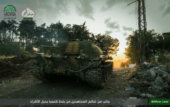 Танковое наступление боевиков в Латакии: взят город Кенсаба (ФОТО 18+) | Русская весна