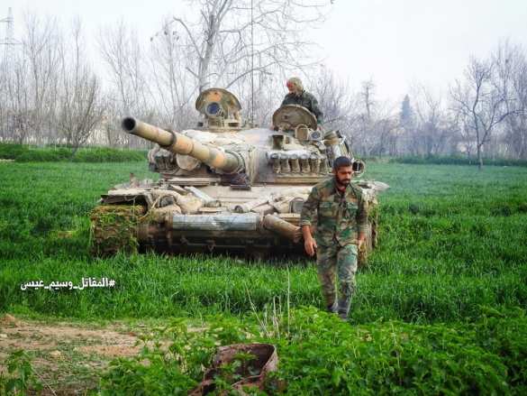 Банды Дамаска в опасности: «Тигры» разрезают котёл в Аль-Гуте на 3 части (ФОТО, КАРТА) | Русская весна