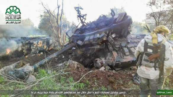 Бойня в Сирии: боевики «Ахрар Аш-Шам» сожгли танки ИГИЛ, убиты десятки террористов (ФОТО 18+) | Русская весна