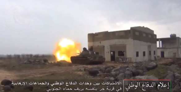 Танковые удары и ракетные атаки: сирийские ополченцы наступают на террористов в Хаме (ВИДЕО, ФОТО) | Русская весна