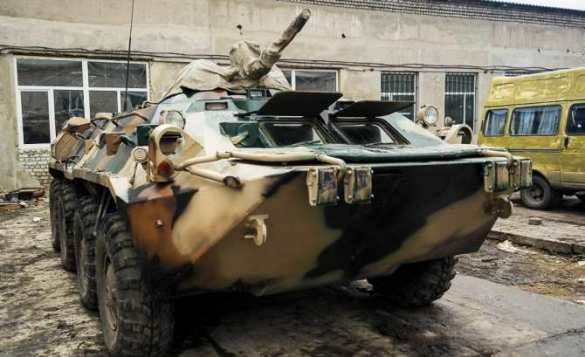 Оккупанты бросили в Никишино всю боевую технику (ВИДЕО) | Русская весна