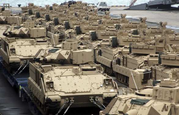 Убирайтесь прочь, — немцы возмущены переброской американских танков | Русская весна