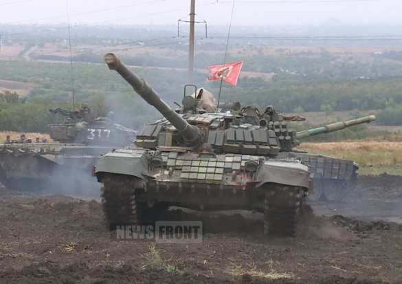 Танковый биатлон в ДНР (ВИДЕО) | Русская весна