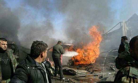 Крупный теракт в Дамаске устроили к переговорам в Женеве? (ФОТО) | Русская весна