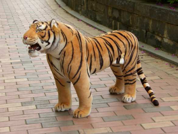 «Думал, он съест всех моих коров»: фермер вызвал полицию для спасения от плюшевого тигра | Русская весна