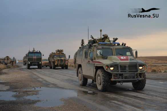Сирия: после поражения турецкий спецназ уезжает под конвоем российской армии (ВИДЕО) | Русская весна